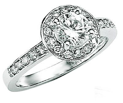 Sweet Engagement Ring #ring