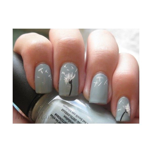 Sweet, simple, and yet beautiful! I love simple nail designs, especially easy to