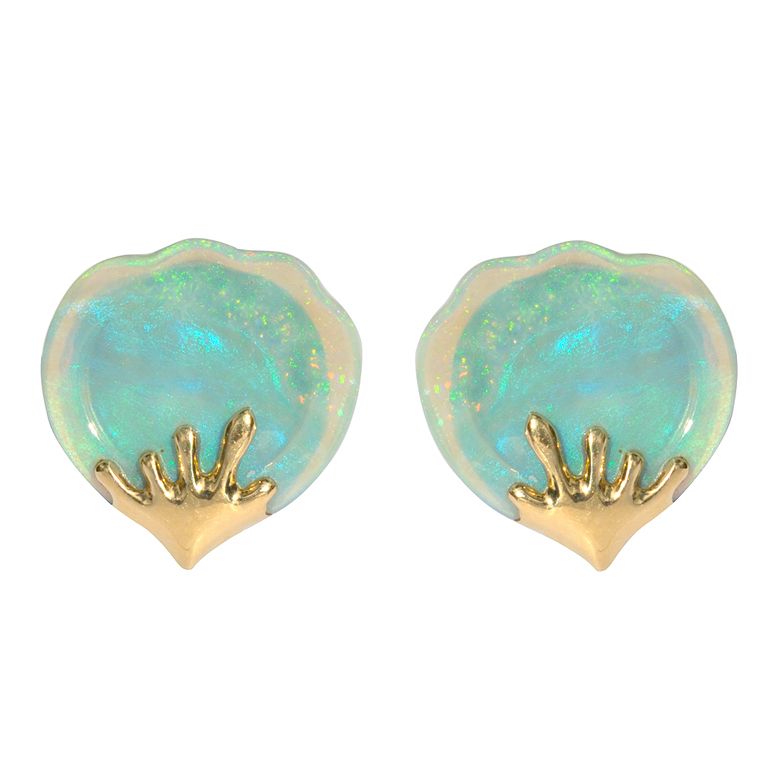 TIFFANY & CO. Opal Earrings