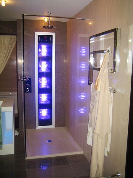Tan while you shower, shut up. Love it!
