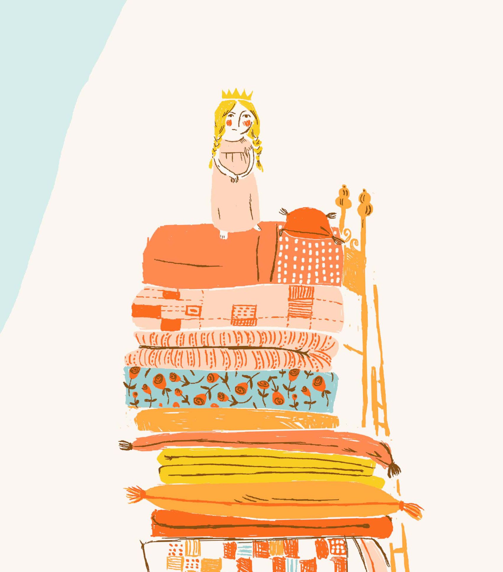 The Princess and The Pea, by Heather Ross.