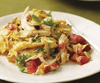 Turkey Chilaquiles — Great recipe to help you use up all that leftover Thanksgi