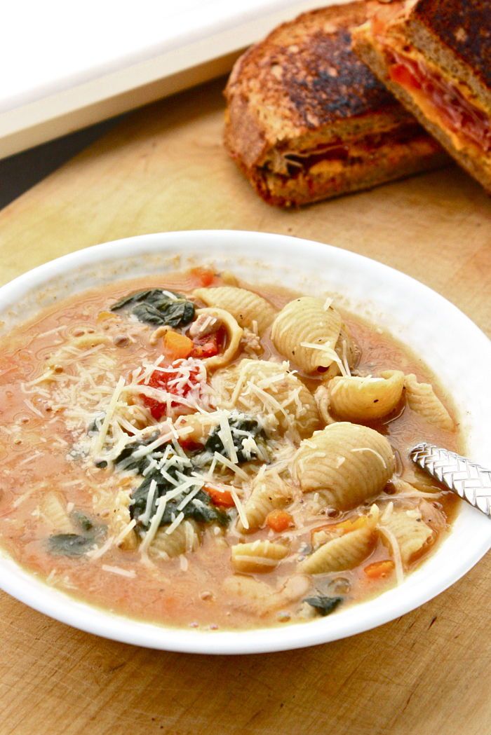 Tuscan Sausage Soup–I want to try this one!