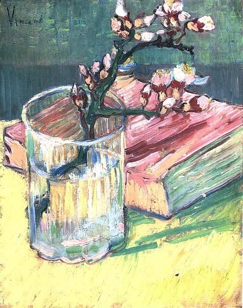 Vincent van Gogh: The Paintings (Blossoming Almond Branch in a Glass with a Book