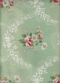 Vintage Floral Wallpaper.