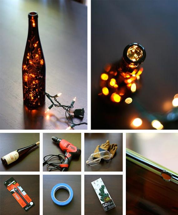 Wine Bottle Lights – Cutesy Decorations