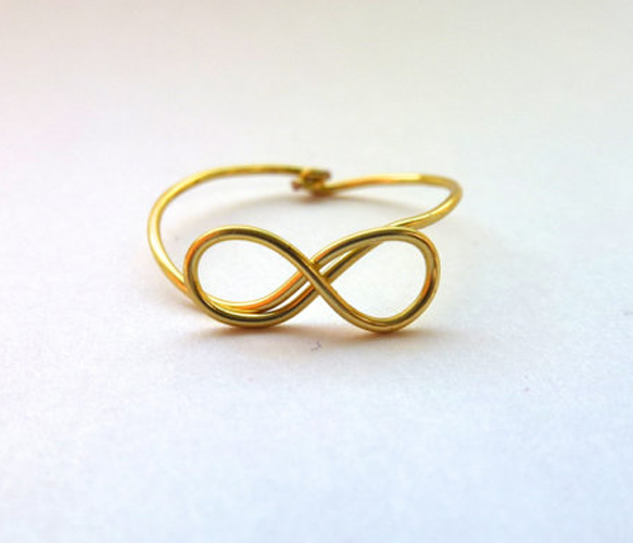 Wire Infinity Ring