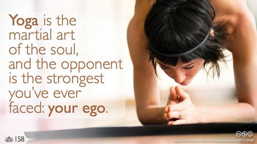 Yoga Is The Martial Art Of The Soul… quote