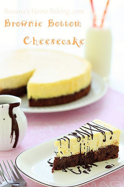 brownie bottom cheesecake