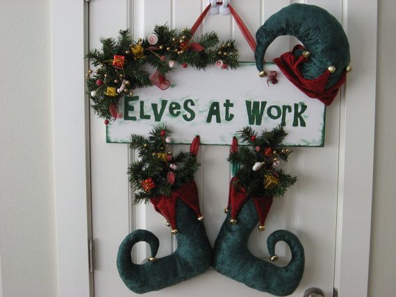 Christmas Ornament Door Hanger Ideas