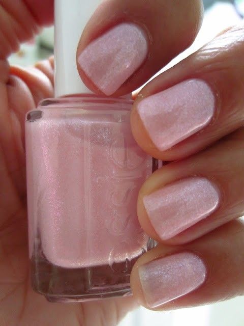 essie's 'pink-a-boo' – an actually classy shimmery pink!
