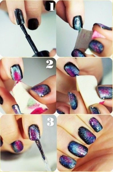 galaxy nails :)