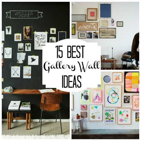 15 Gorgeous Gallery Wall Ideas -   Gallery Wall Ideas