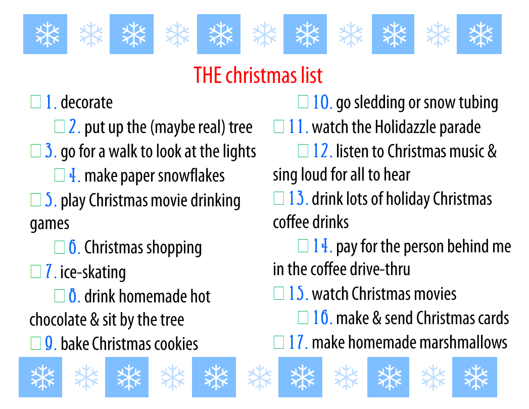 my christmas to do list -   Christmas To Do List Pictures, Photos, and Images