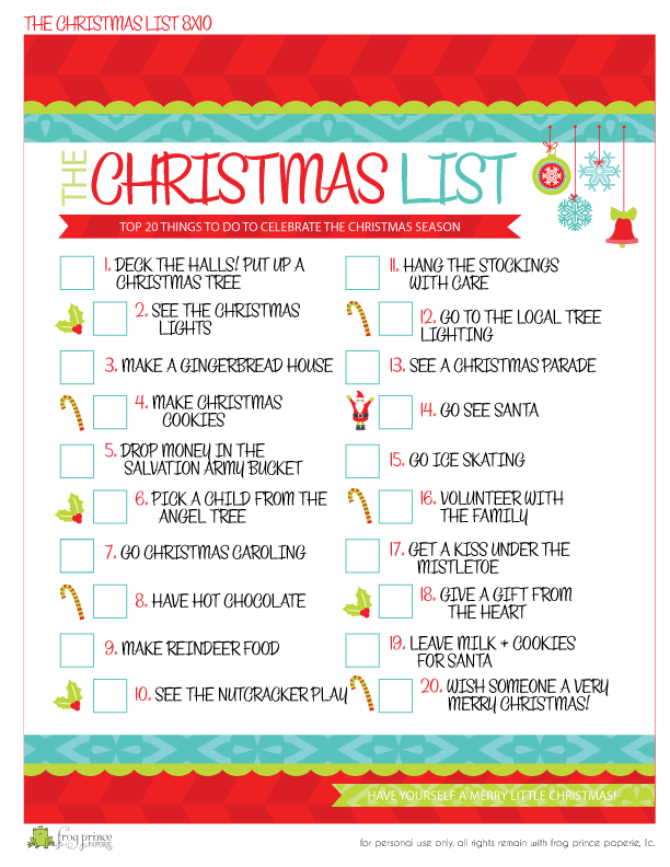 THE Christmas To-Do List {Free Printable} -   Christmas To Do List Pictures, Photos, and Images