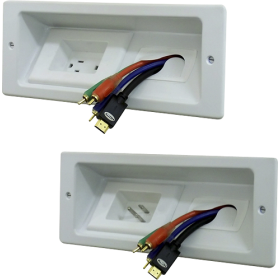 in wall cable management for flat screen tvs