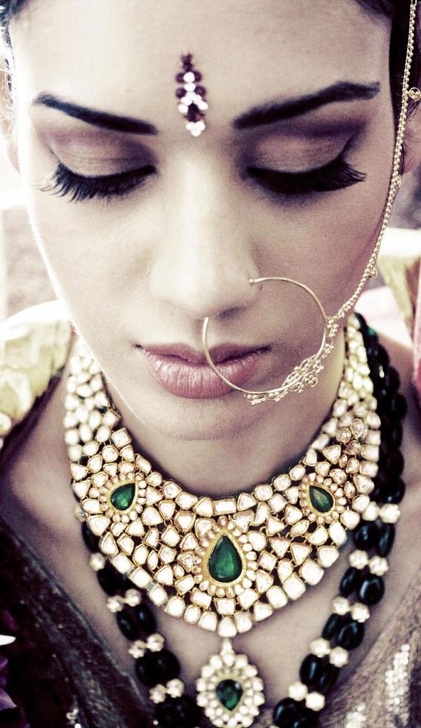indian bride {love the makeup}