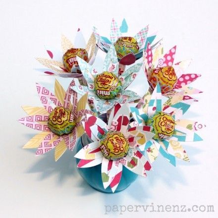 Lowri McNabb Lollipop Flowers for Easter -   Lollipop Party Favors, Lollipop Party Decorations, Favor Centerpieces