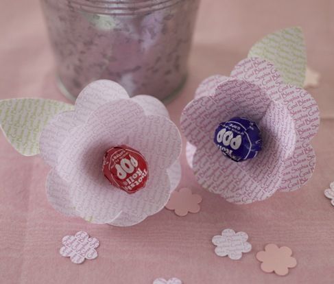 personalized god bless lollipop flower favors custom colors 2 flowers ... -   Lollipop Party Favors, Lollipop Party Decorations, Favor Centerpieces