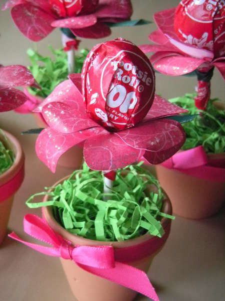 Lollipop flower favors -   Lollipop Party Favors, Lollipop Party Decorations, Favor Centerpieces