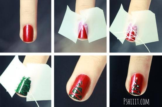 Nails Design Ideas for Christmas