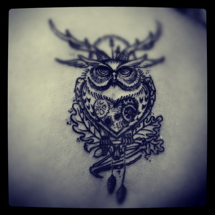 owl in progress by ~ABYSS-TAT-2S