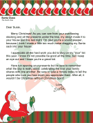 Printable Letters from Santa