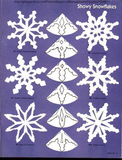 snowflakes patterns