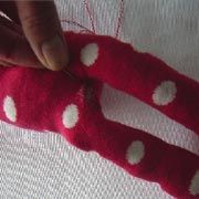 Sock monkey pattern