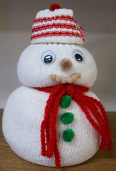 sock snowman