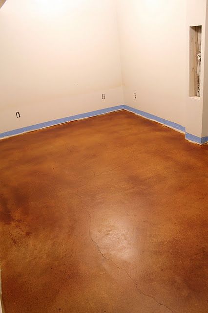 stained concrete floors
