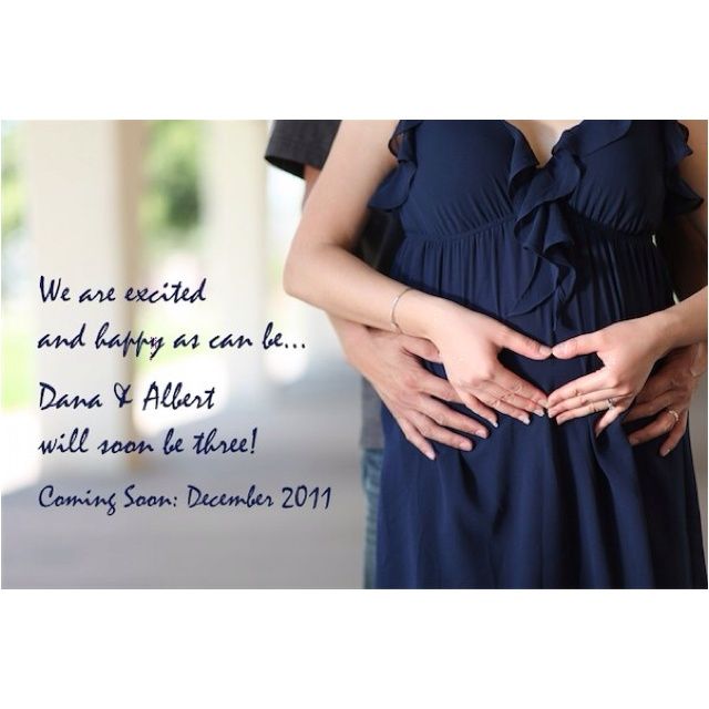 Couple announcing pregnancy -   Announcing Pregnancy Ideas