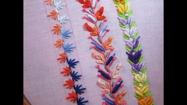 Basic embroidery stitches ideas -   Wonderful pictorial reference to basic and embroidery stitches.