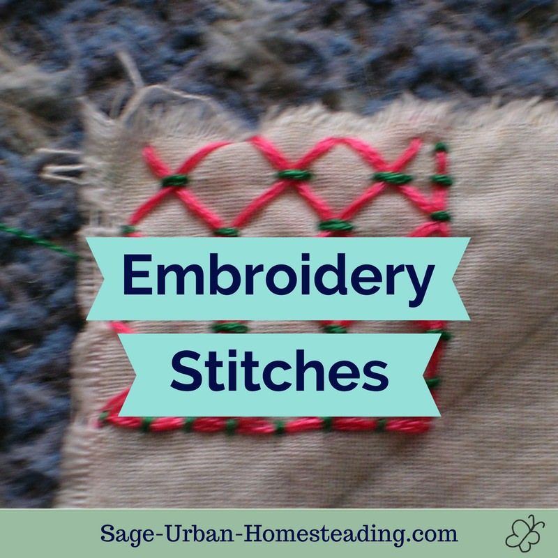 Basic Crewel Embroidery Stitches -   Wonderful pictorial reference to basic and embroidery stitches.