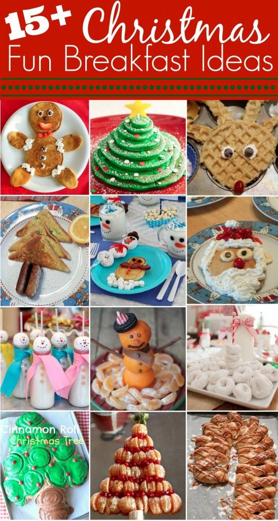 15+ Fun Christmas Breakfast Ideas -   Christmas breakfast ideas Great Collection