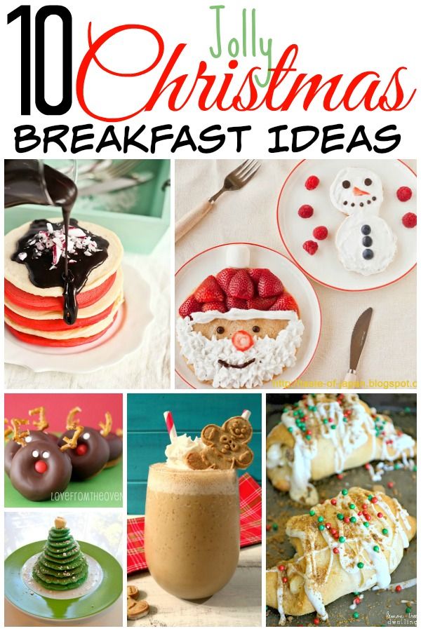 10 Jolly Christmas Breakfast Ideas -   Christmas breakfast ideas Great Collection
