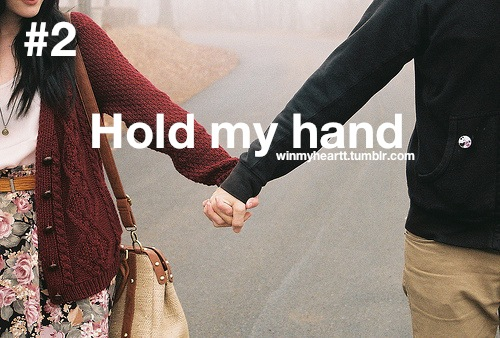 hold my hand -   Win My Heart Gallery