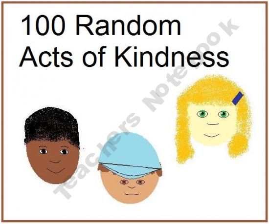 100 Random Acts of Kindness
