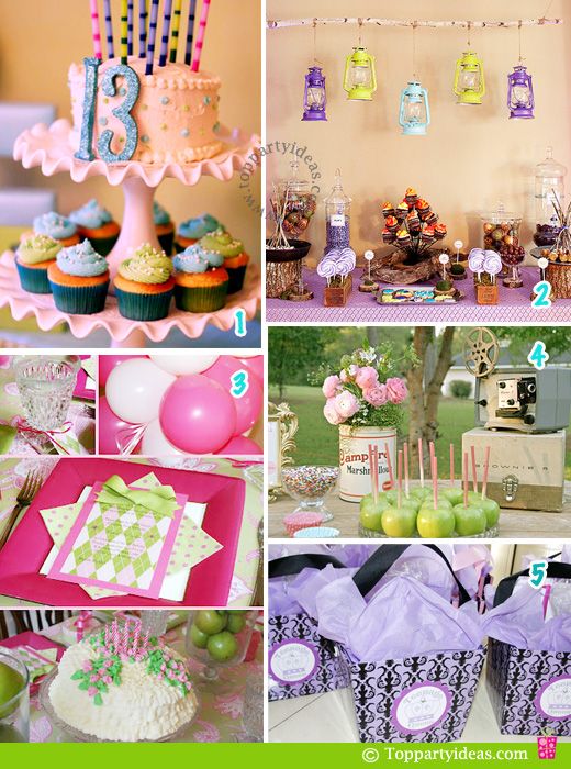 13th Birthday Party Ideas and Various themes