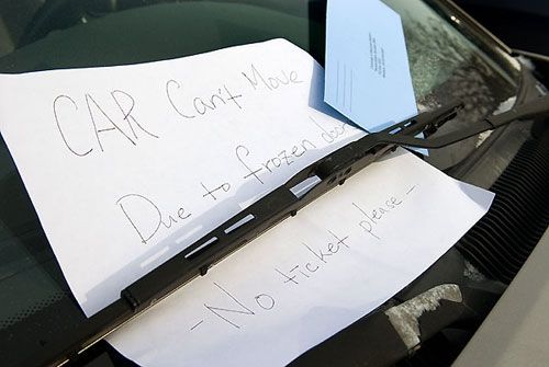 25 most hilarious windshield notes ever...