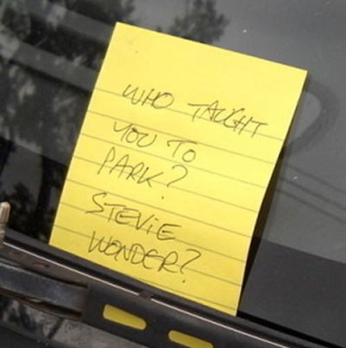 25 most hilarious windshield notes ever…