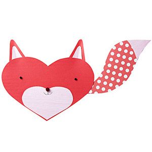 Animal-Shaped Valentine's Day Cards ~   Turn paper hearts into adorable anim
