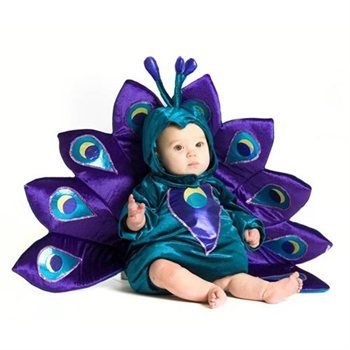 Baby Girl Peacock Outfit Halloween Costume