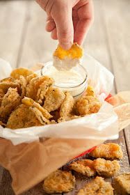 Baked "fried" pickles