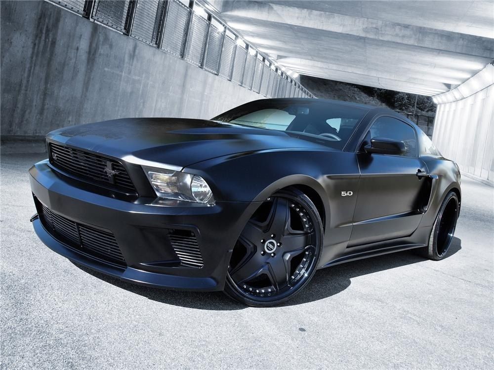 Black Ford Mustang 5.0. T from the movie Drive #Ryan Gosling