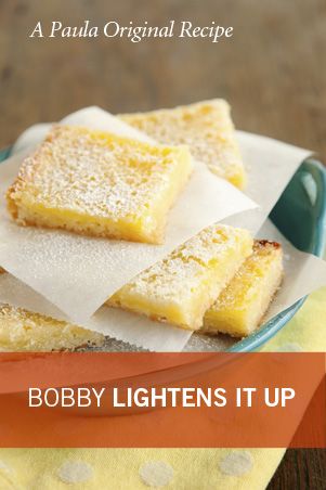 Bobby’s Lighter Lemon Bars