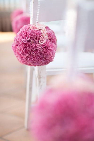 Carnation Kissing Balls – Pure Romance