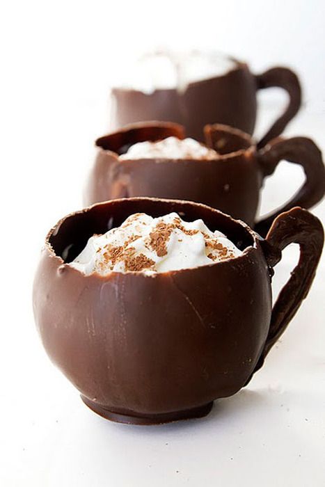 Chocolate coffee mugs