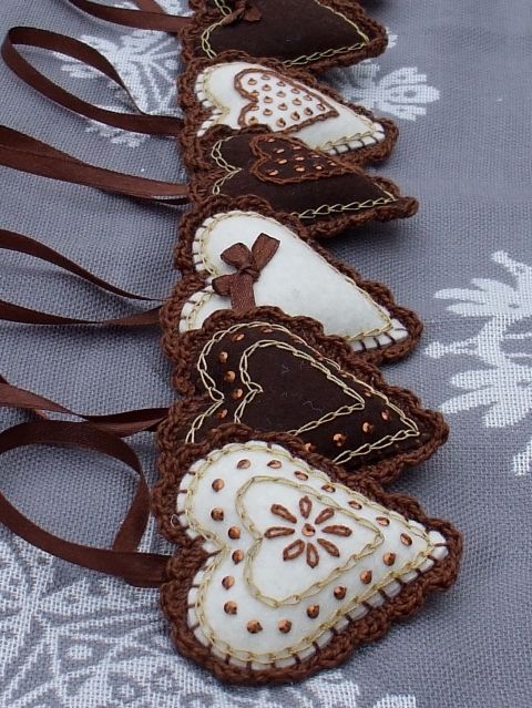 "Chocolate" hearts