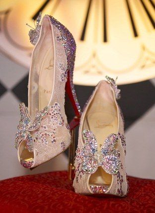 Christian Louboutin's Cinderella Slippers, will buy this when I make my firs